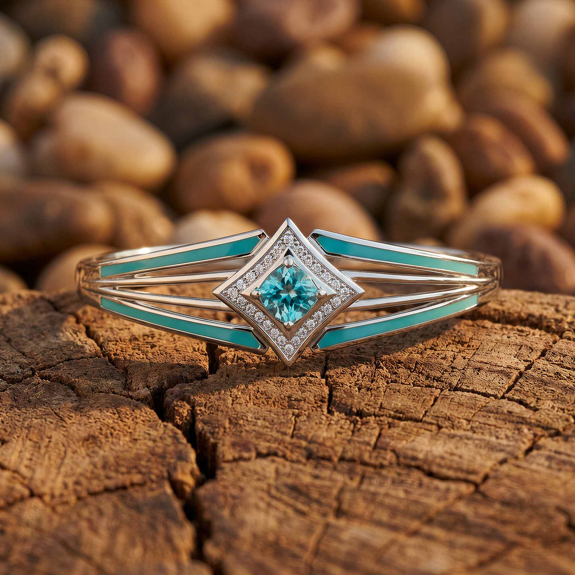 Soulful Waters Bracelet - Aquamarine