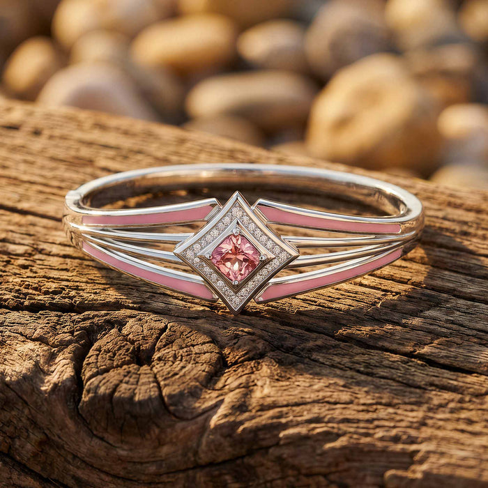 Soulful Waters Bracelet - Rose Quartz