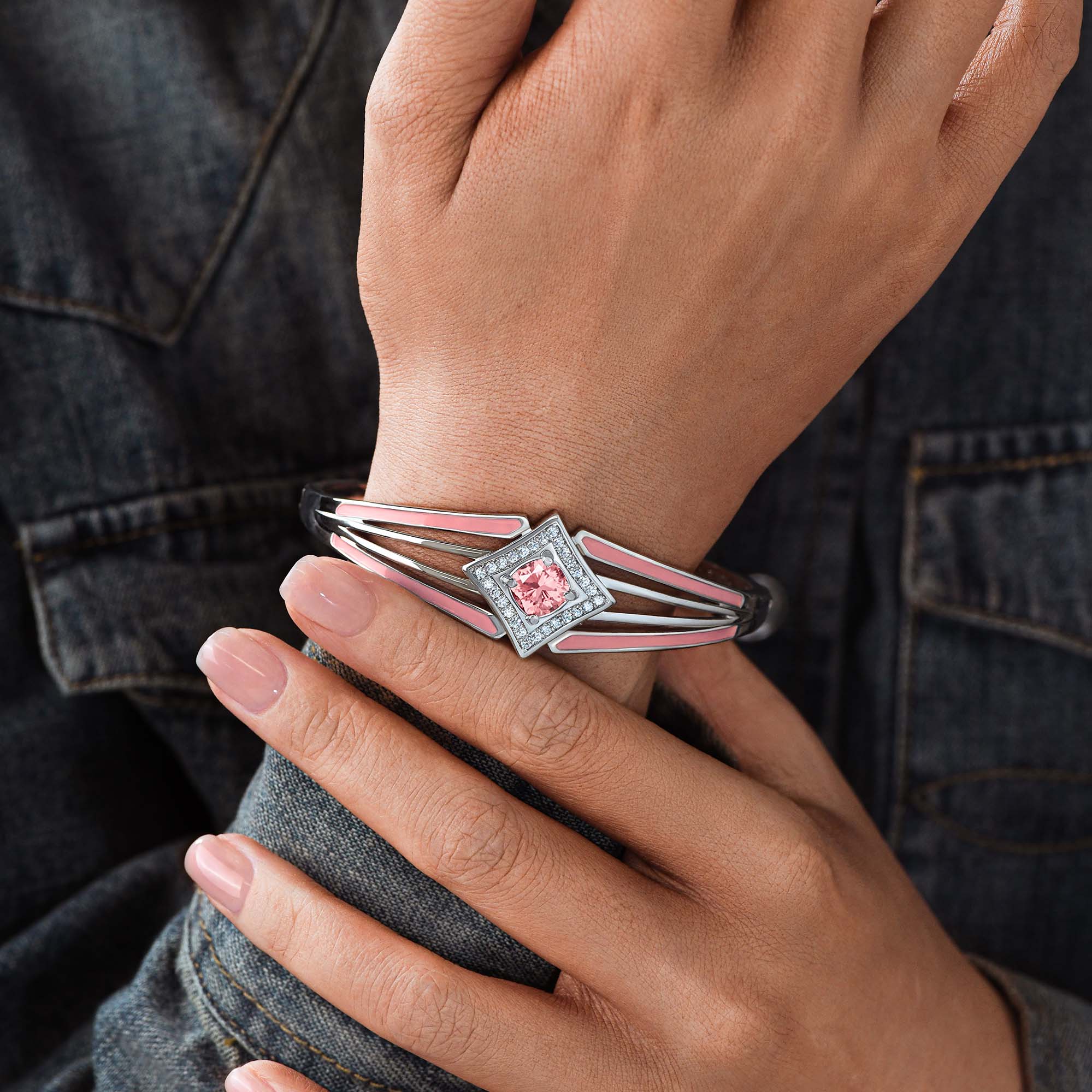 Soulful Waters Bracelet - Rose Quartz