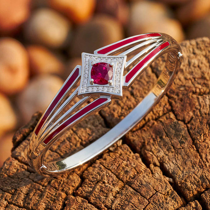 Soulful Waters Bracelet - Ruby