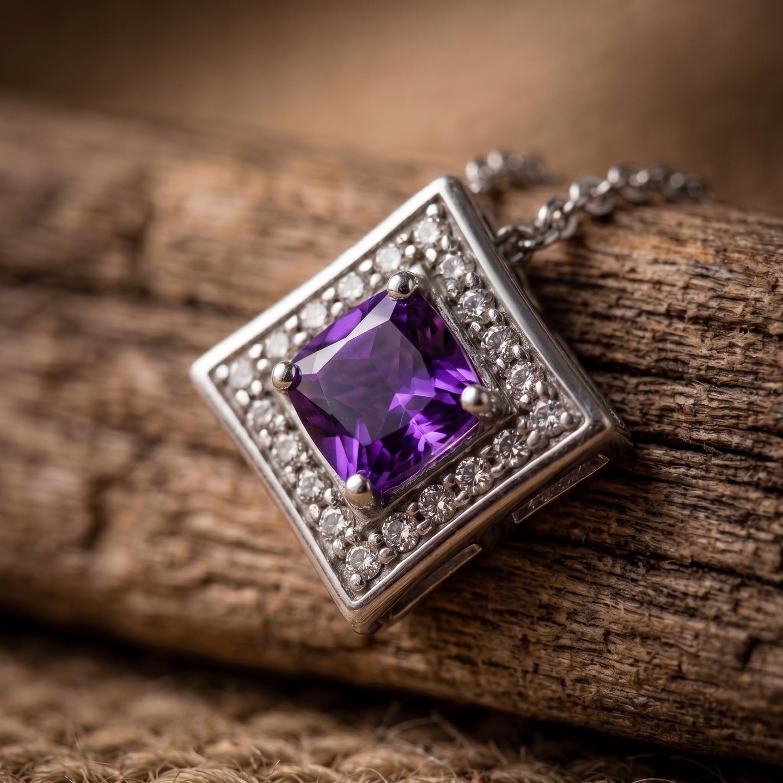 Soulful Waters Necklace - Amethyst