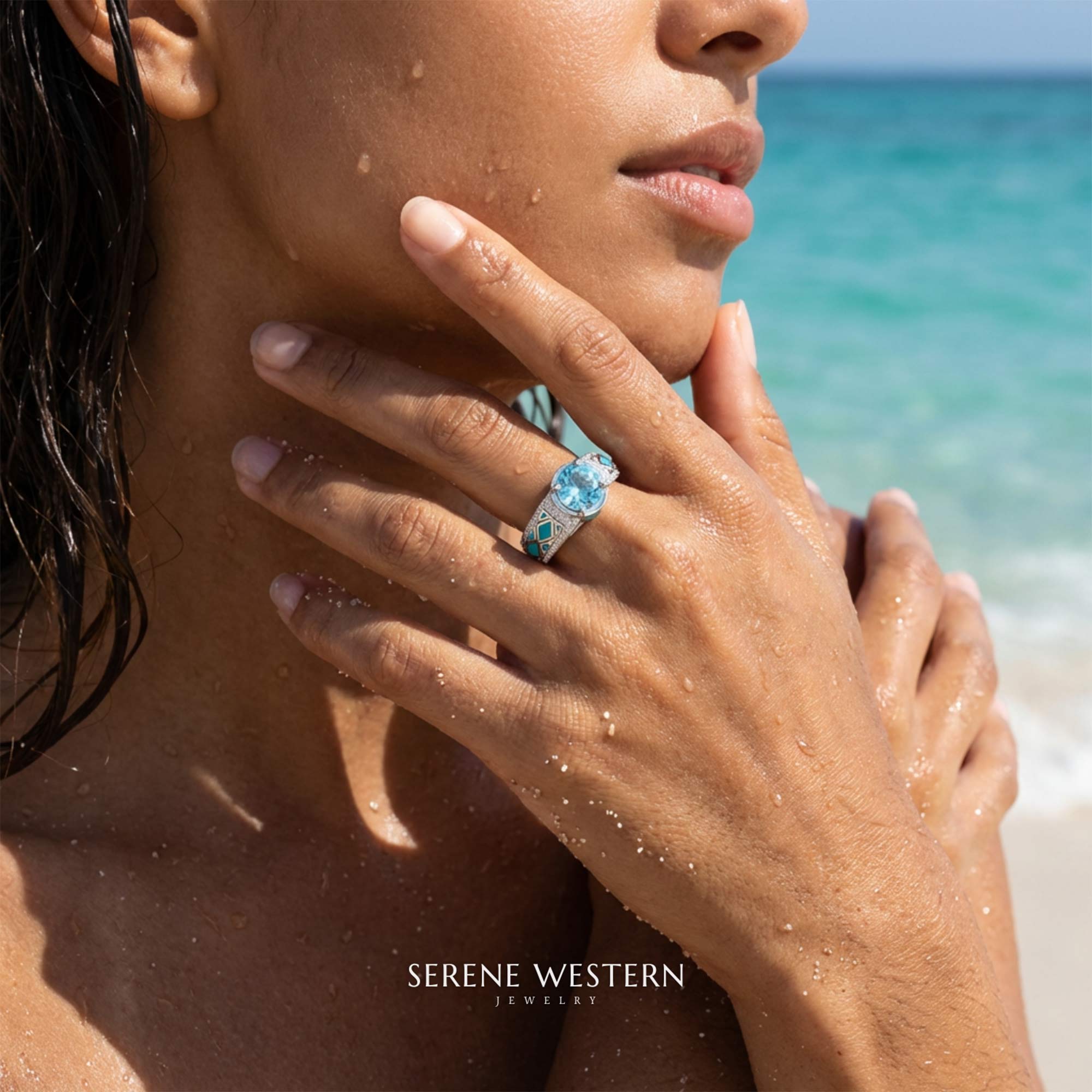 Spirit Trailblazer Ring - Aquamarine
