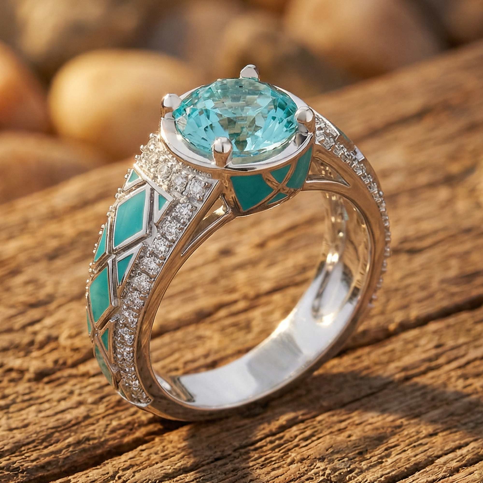 Spirit Trailblazer Ring - Aquamarine