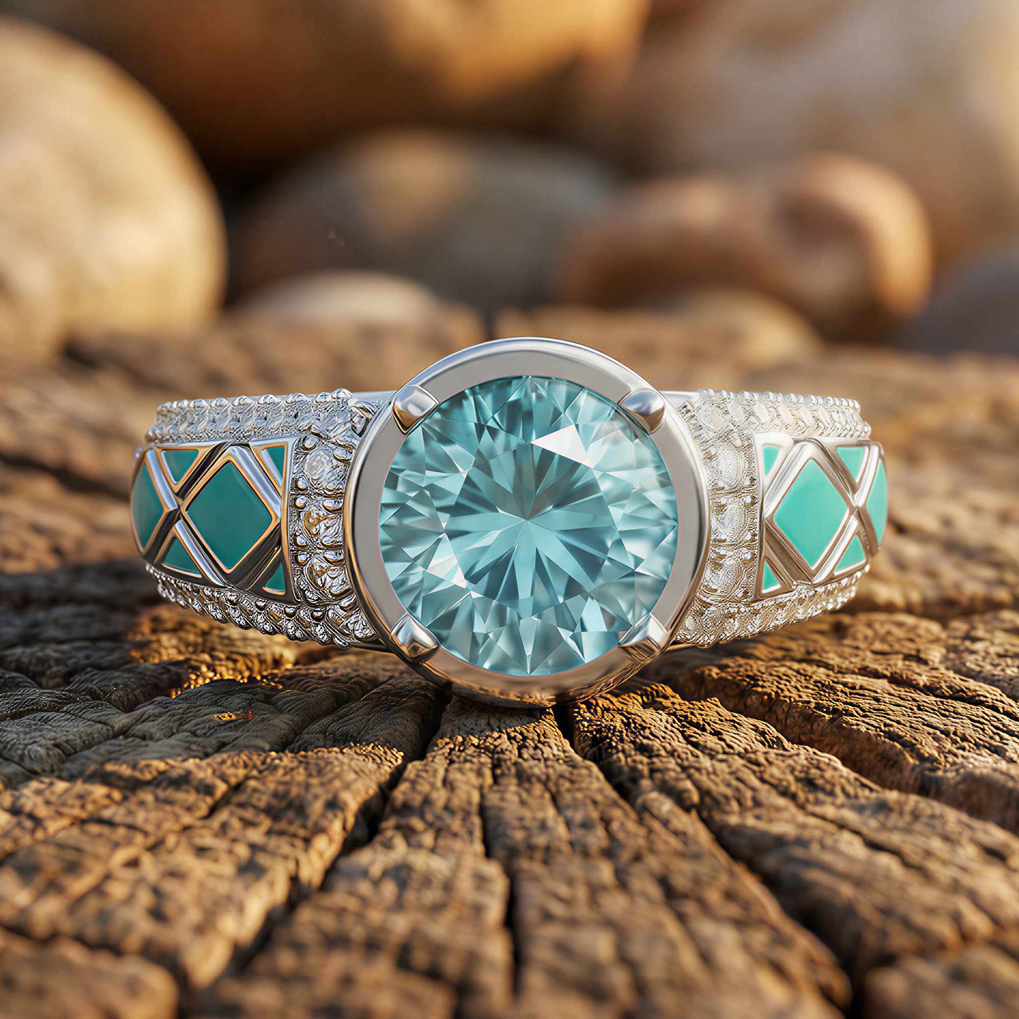 Spirit Trailblazer Ring - Aquamarine