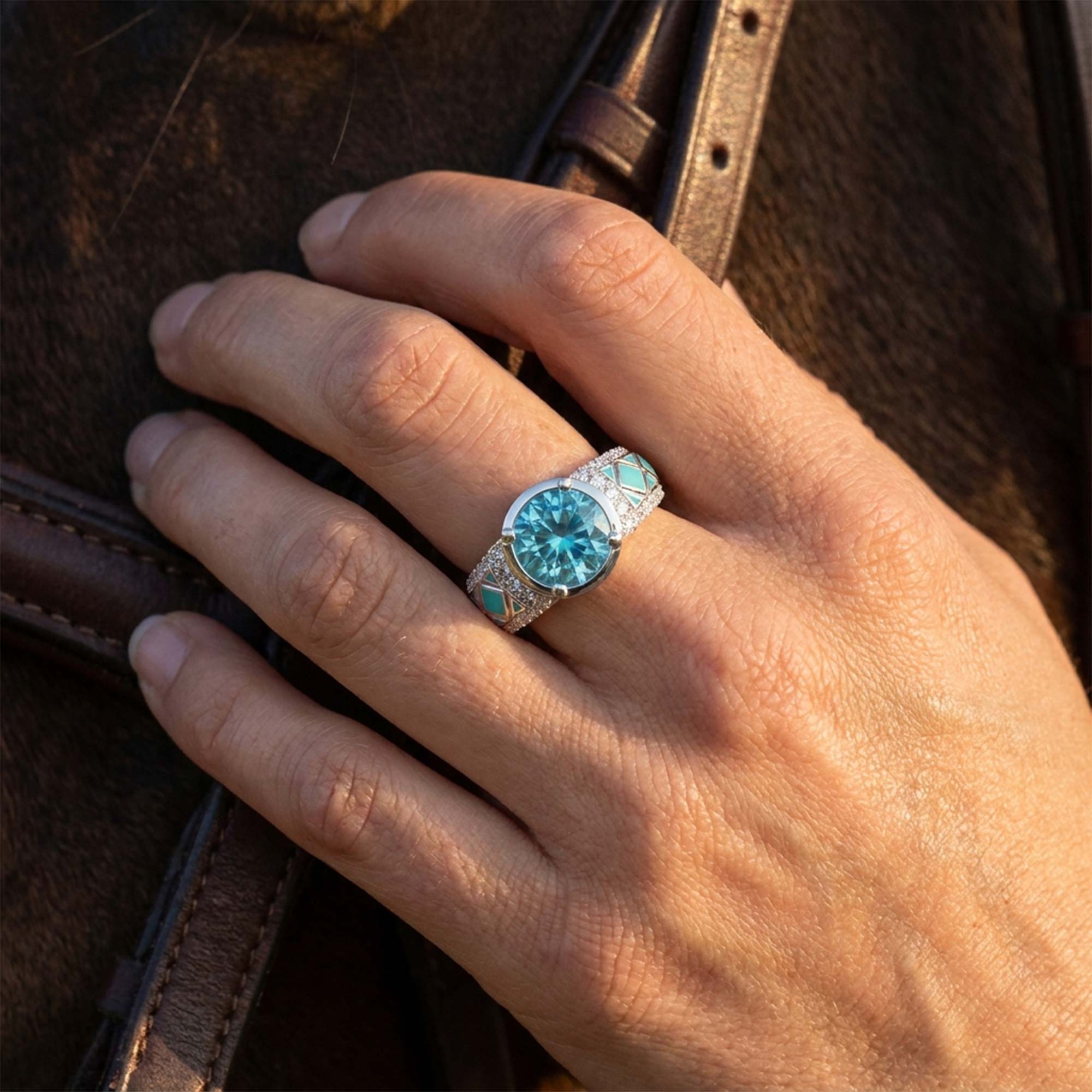 Spirit Trailblazer Ring - Aquamarine