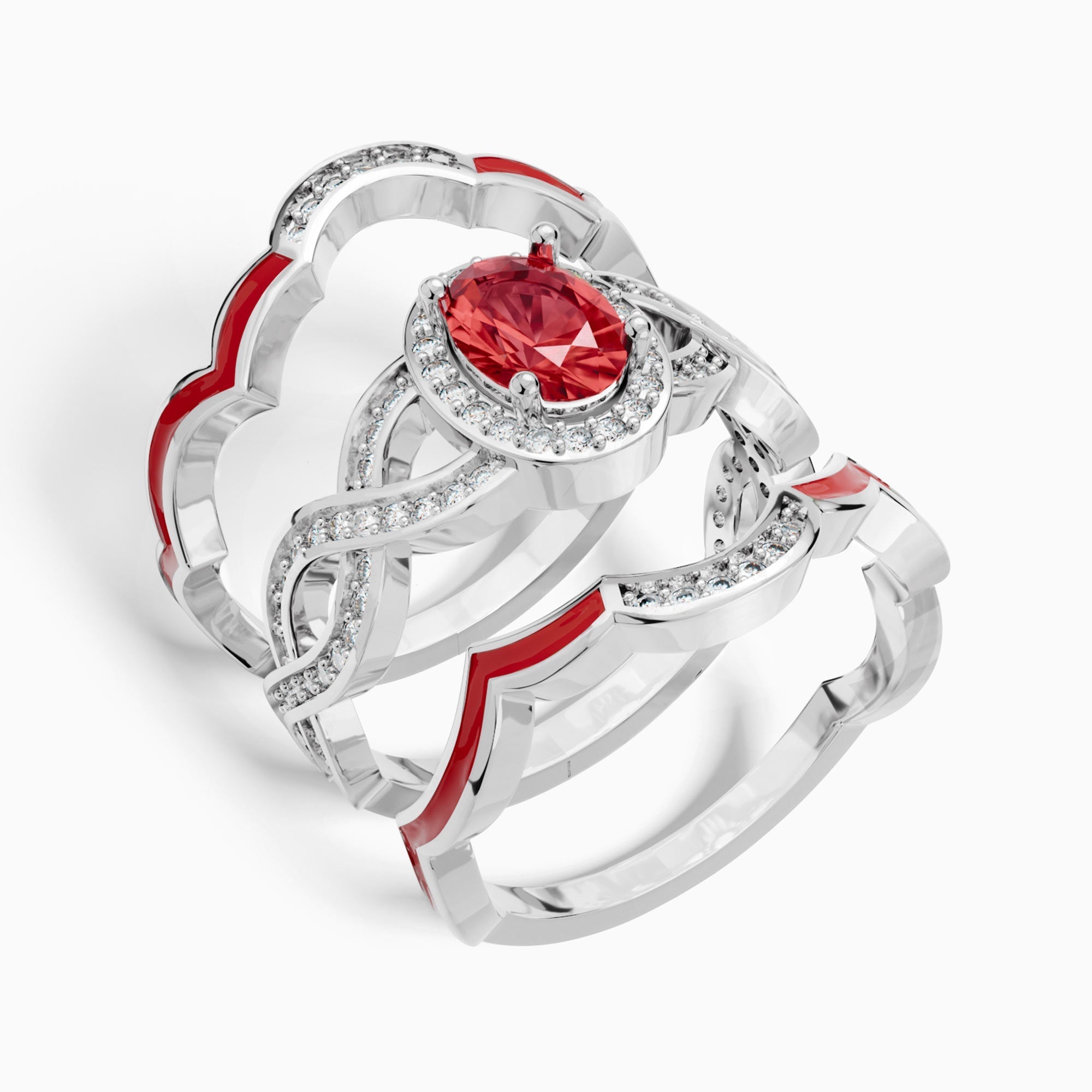 Sunset Canyons Ring - Ruby