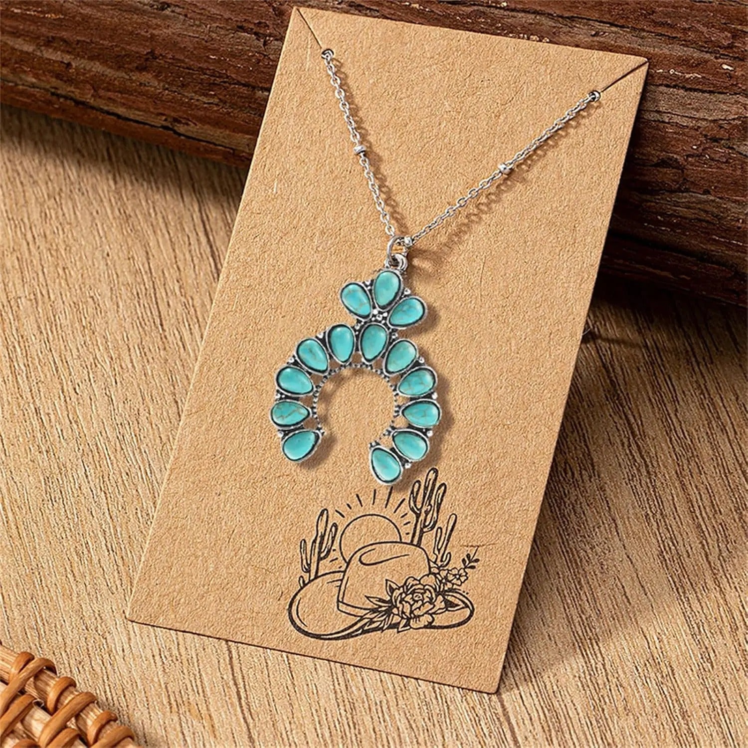 Turquoise Blossom Necklace
