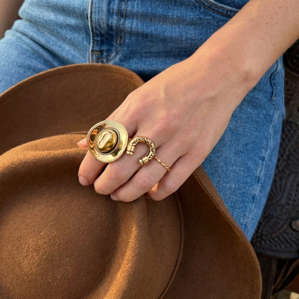 Vintage Horseshoe Ring