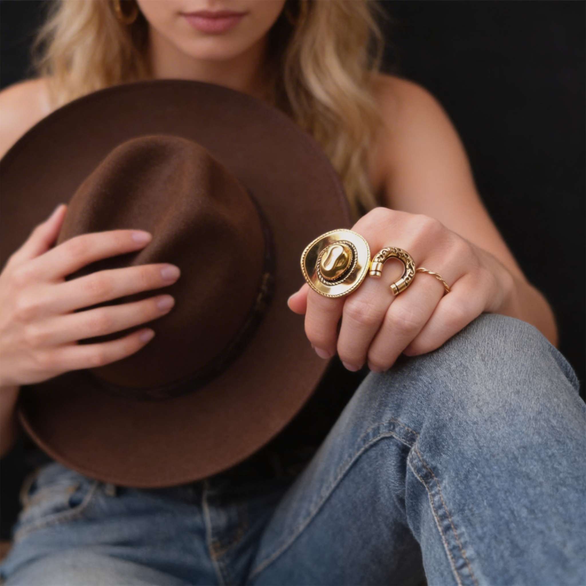 Vintage Horseshoe Ring