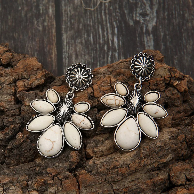 Wild Howlite Earrings